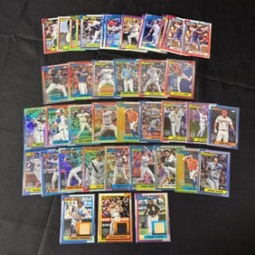 2025 Topps Baseball Card lot, Jersey cards