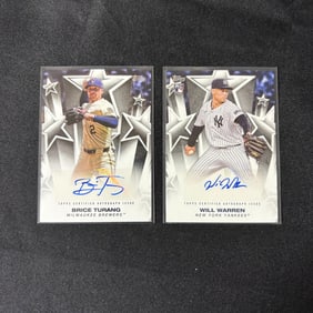 2025 Topps Auto Baseball Cards, Will Warren RC