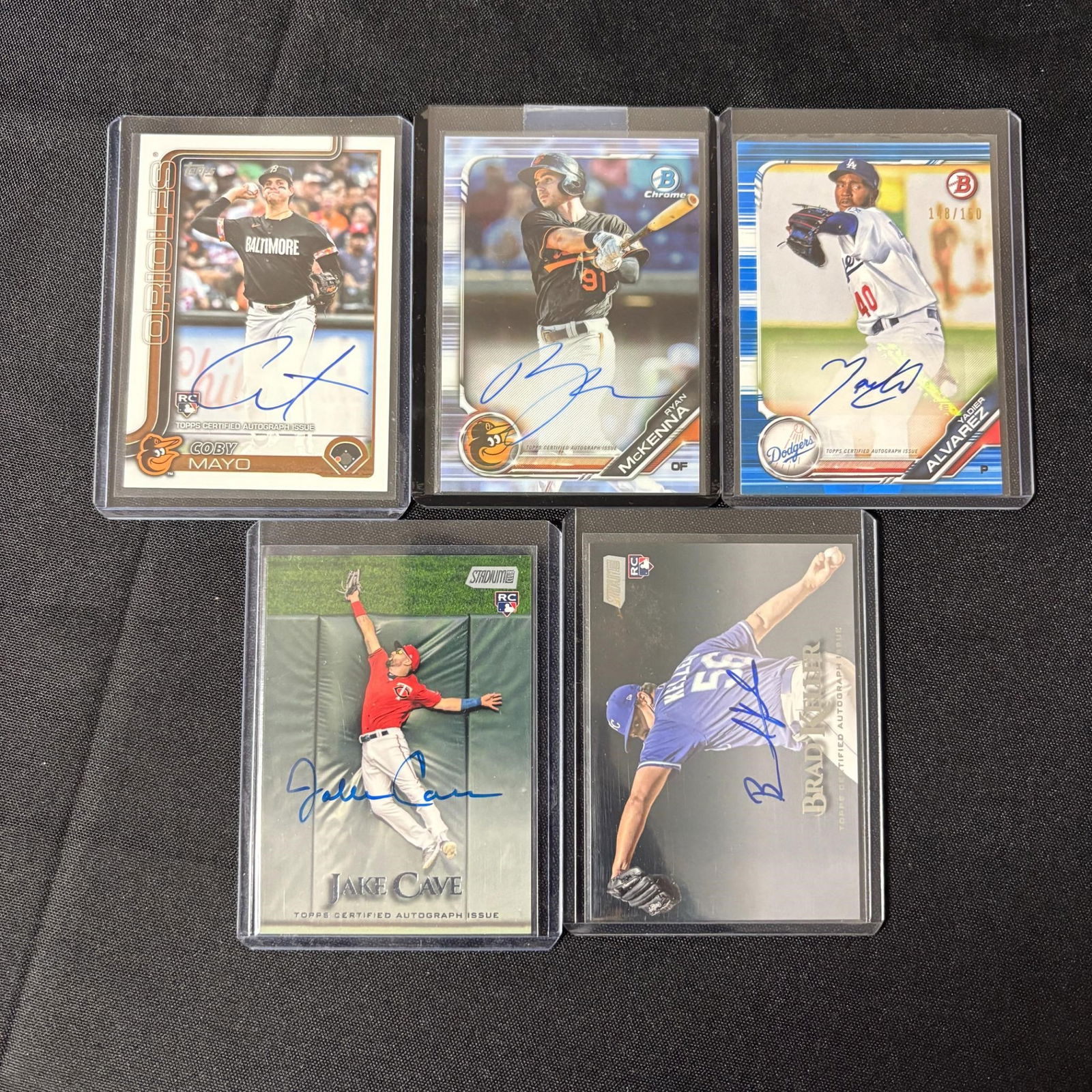 Autograph Baseball Card lot (1 of 2)