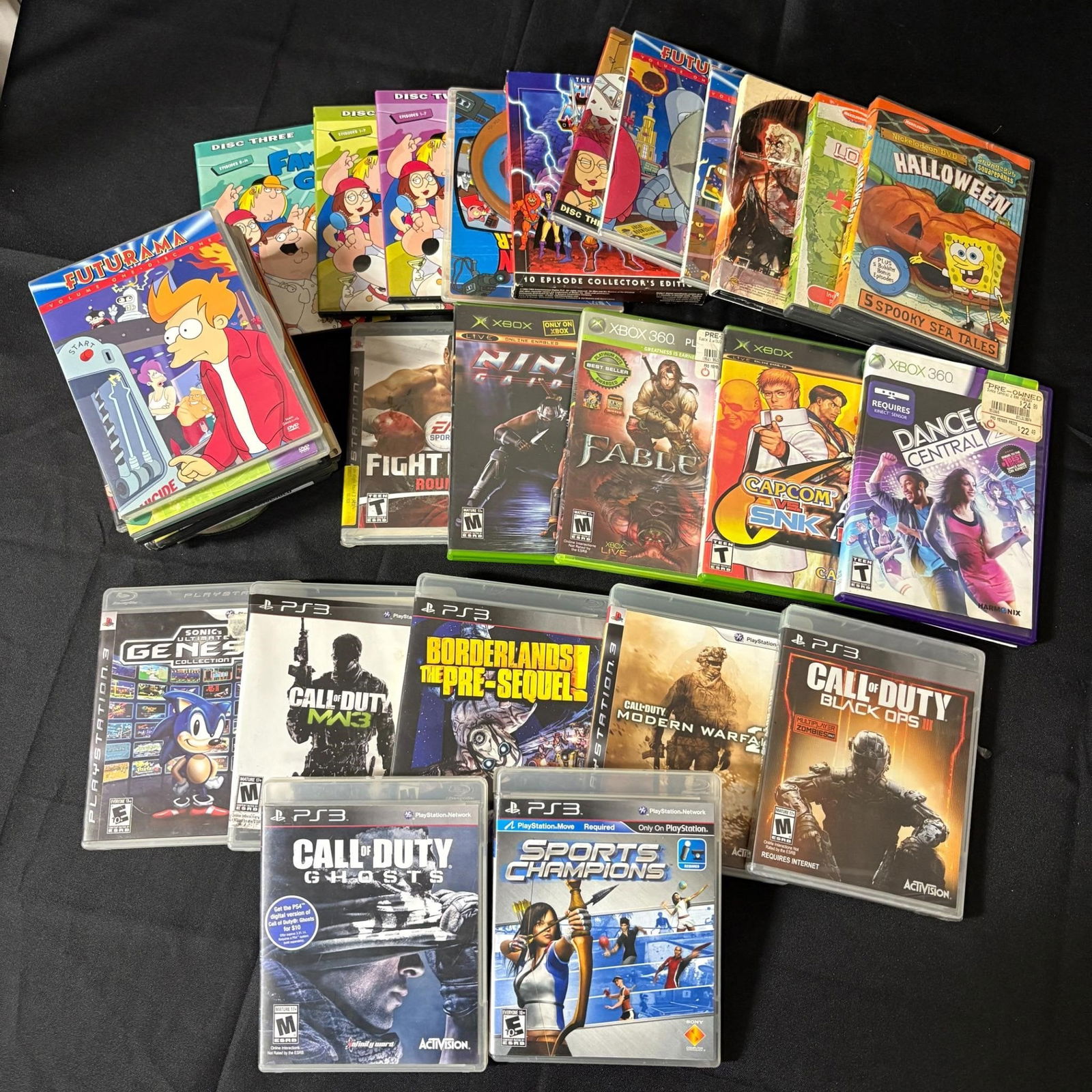 Playstation, Xbox games, and CDs (1 of 1)