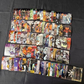 Set of Vintage Lady Death Chromium Cards