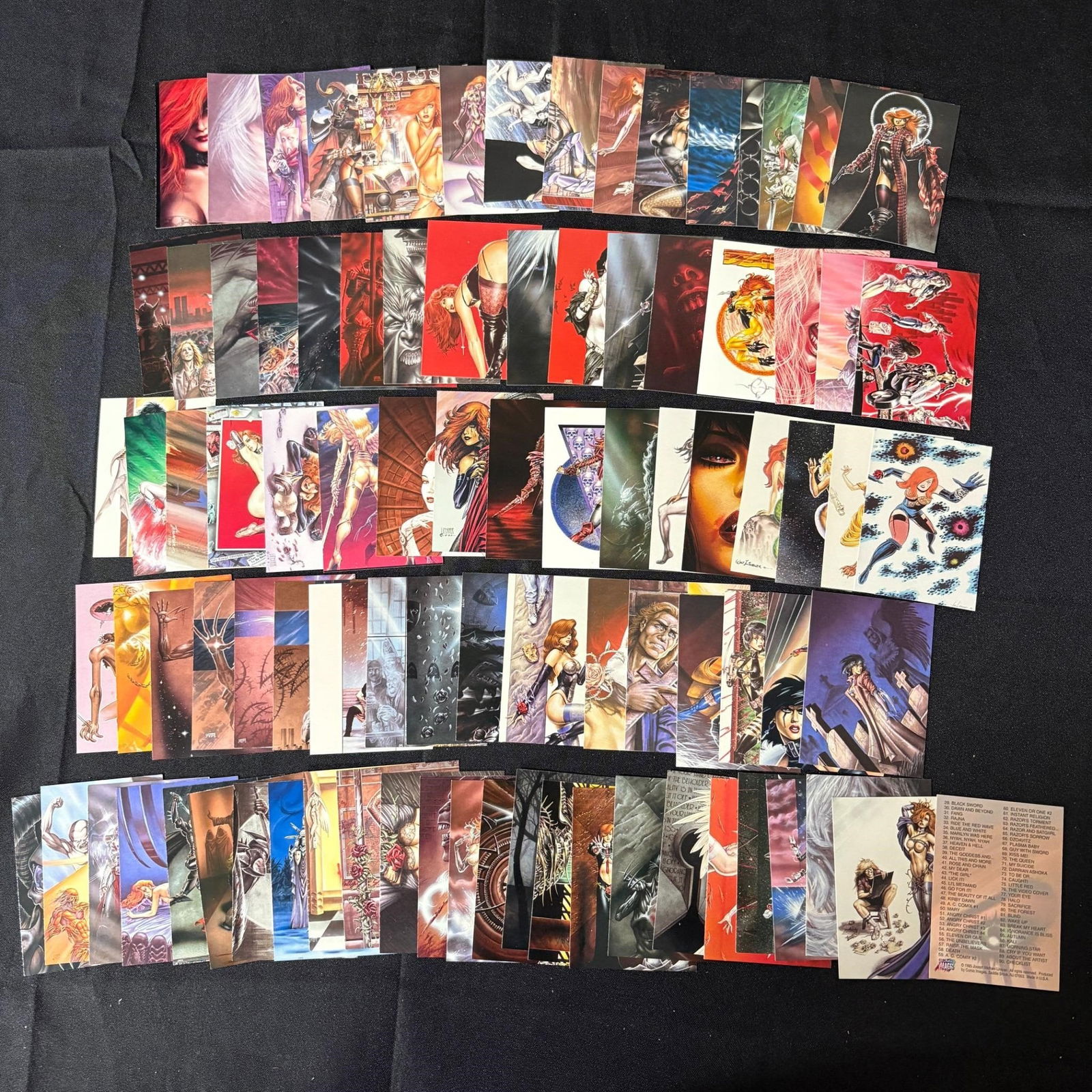 Set of Dawn & Beyond Trading Cards, Linsner (1 of 3)