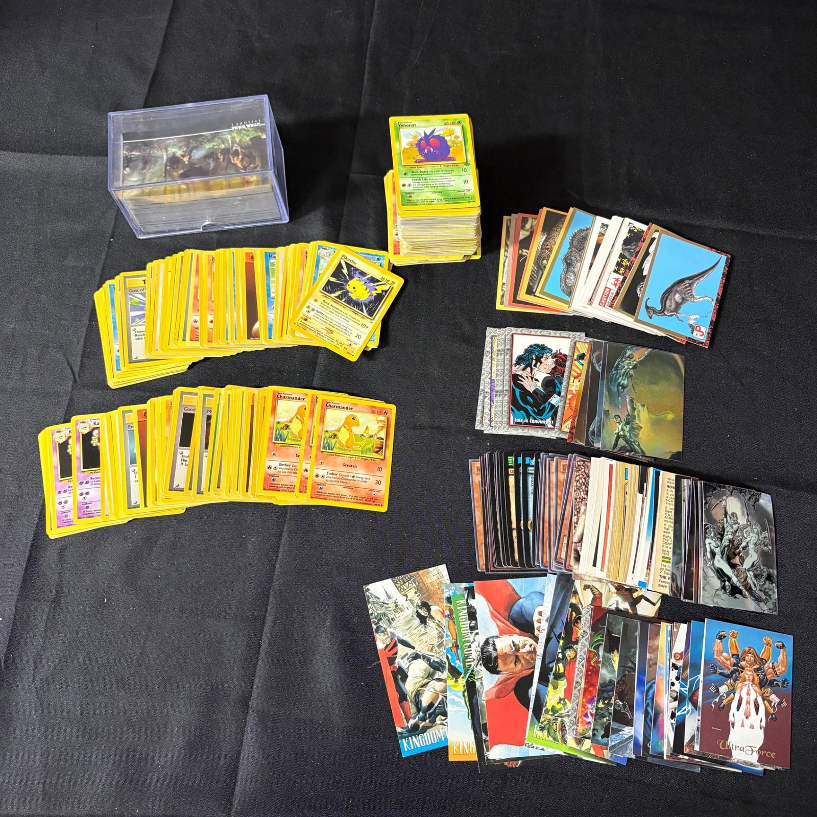 Large lot of Misc Cards, Pokemon, Star Wars, + (1 of 4)