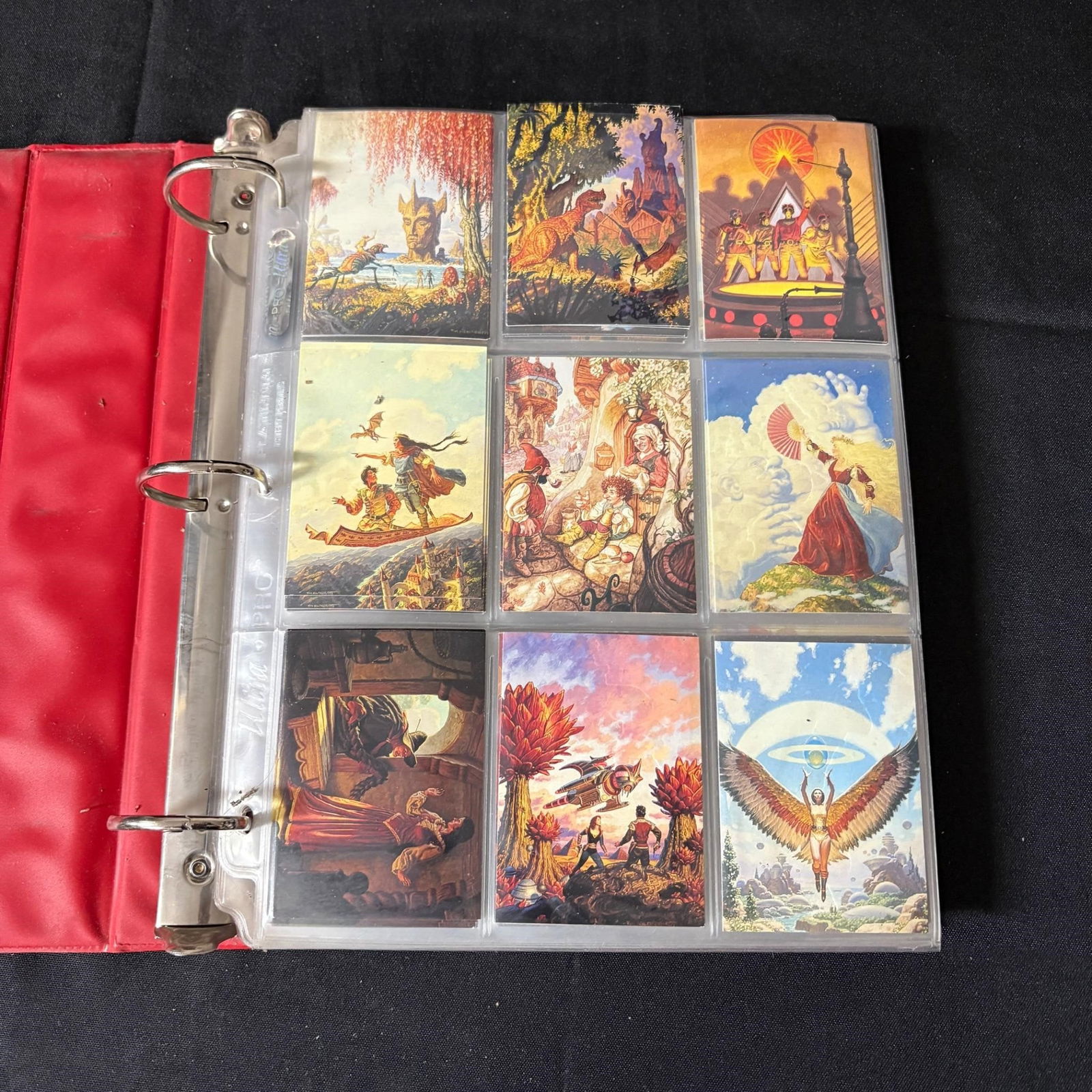 Fantasy Trading Card Binder, Frazetta, Boris + (1 of 9)