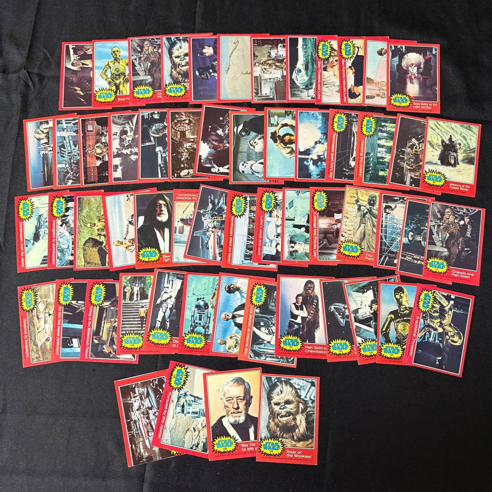 1977 Star Wars Trading Cards (Red) (1 of 2)