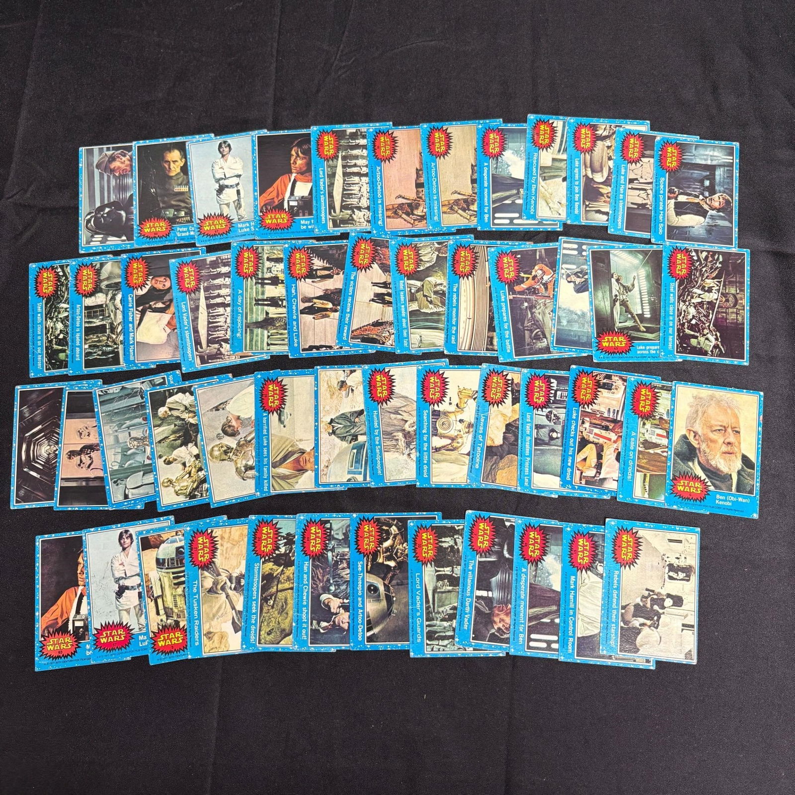 1977 Star Wars Trading Cards (Blue) (1 of 2)