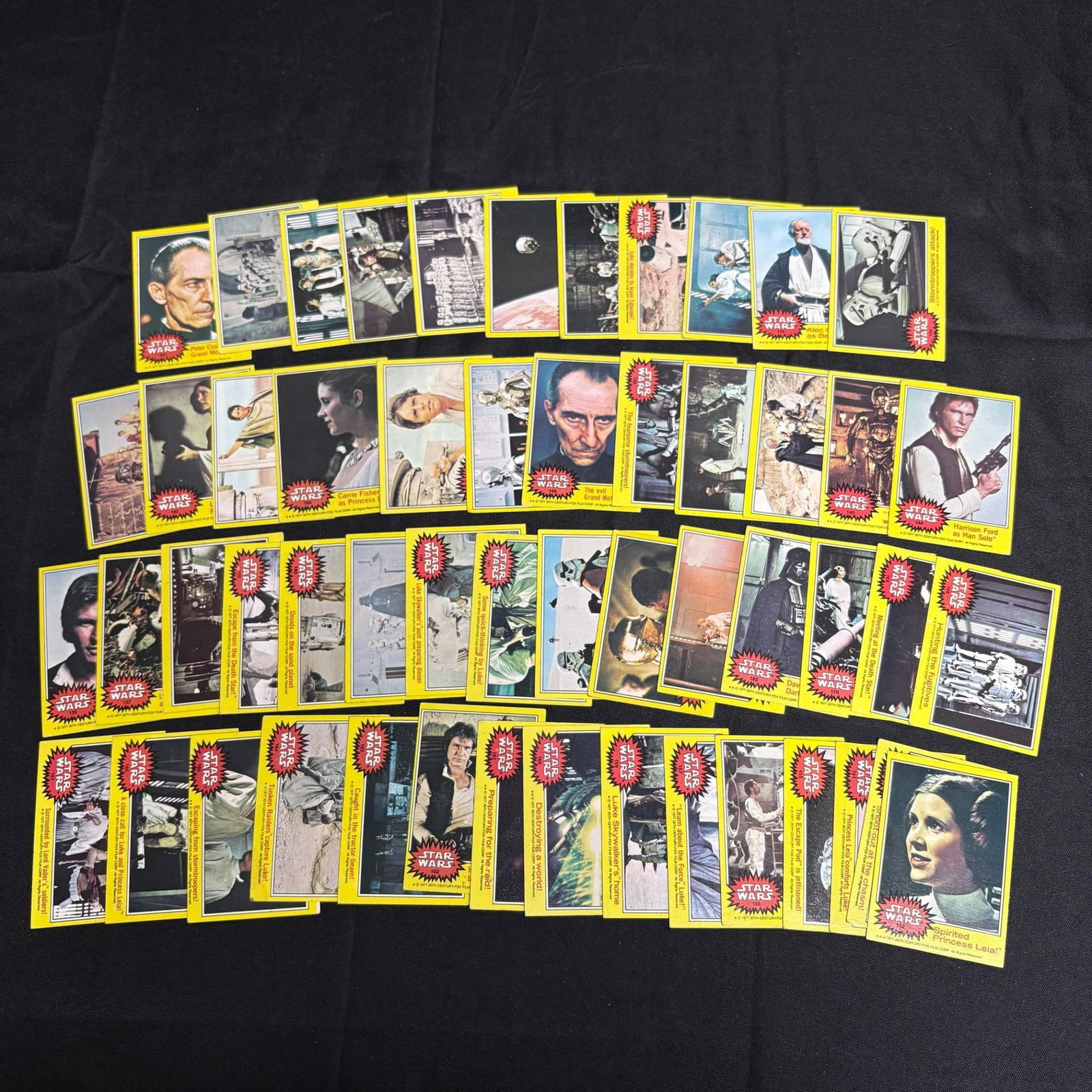 1977 Star Wars Trading Cards (Yellow) (1 of 2)