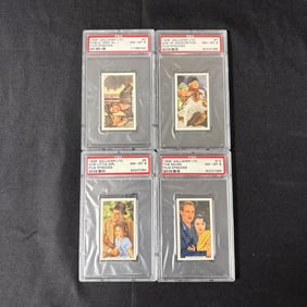 PSA 8 Film Episodes 1936 Gallaher Tobacco Cards