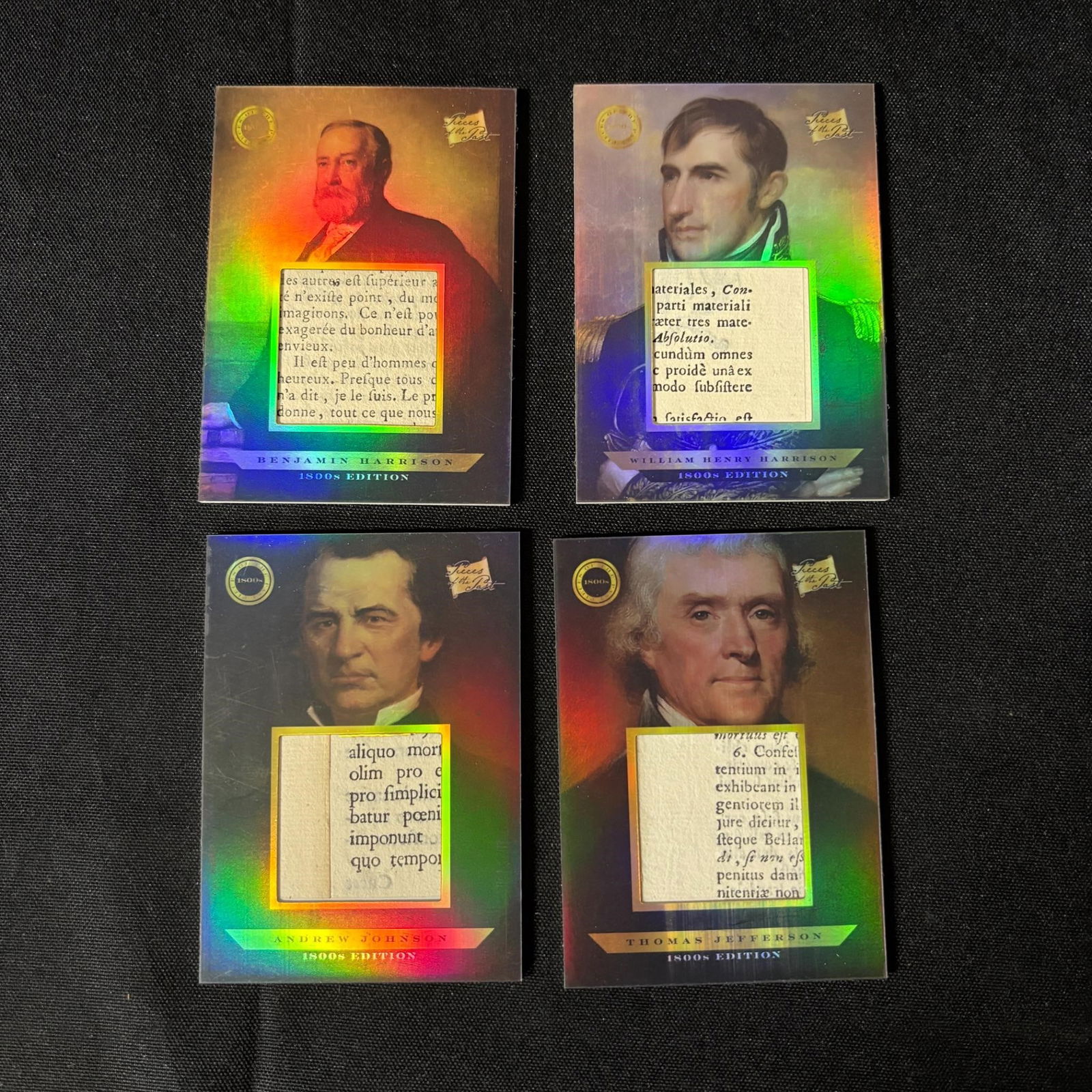 U.S. Presidents Relic Cards, Pieces of the Past (1 of 1)