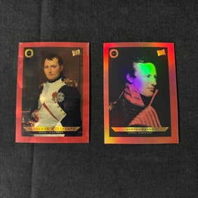 Napoleon, /25, Pike /50 Pieces of the Past Cards