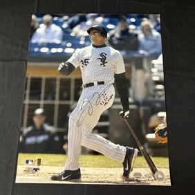 Frank Thomas Signed Photo, AL MVP