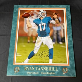 Ryan Tannehill Autographed Photo, No COA