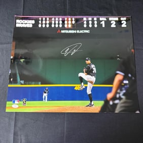 Ubaldo Jimenez Signed Photo, JSA COA