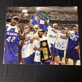 University of Florida 2006 NCAA Photo Signed
