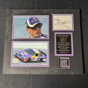 Jamie McMurray Autographed, and Tire