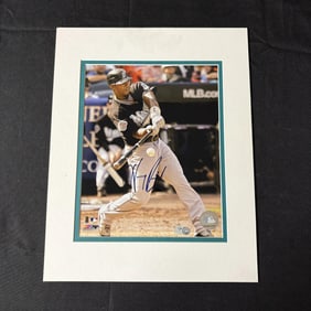 Henley Ramirez Signed Color Photo MLB Holo
