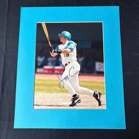 Jeff Conine Autographed Photo, No COA