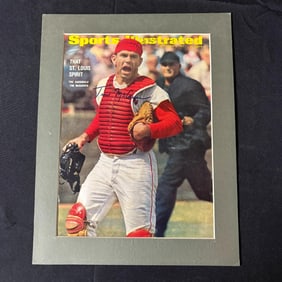 Tim McCarver Autographed Sports Ill Cover, No COA