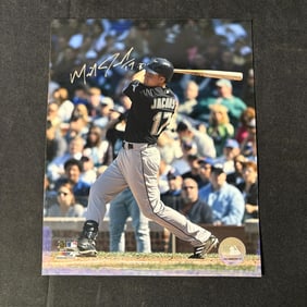 Mike Jacobs Signed Photo w/ MBL Holo