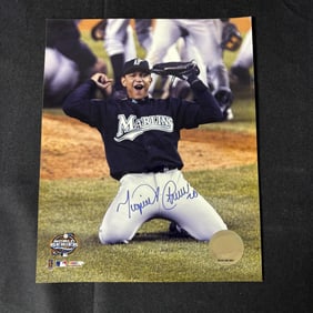 Miguel Cabrera Signed World Series Photo MLB Holo