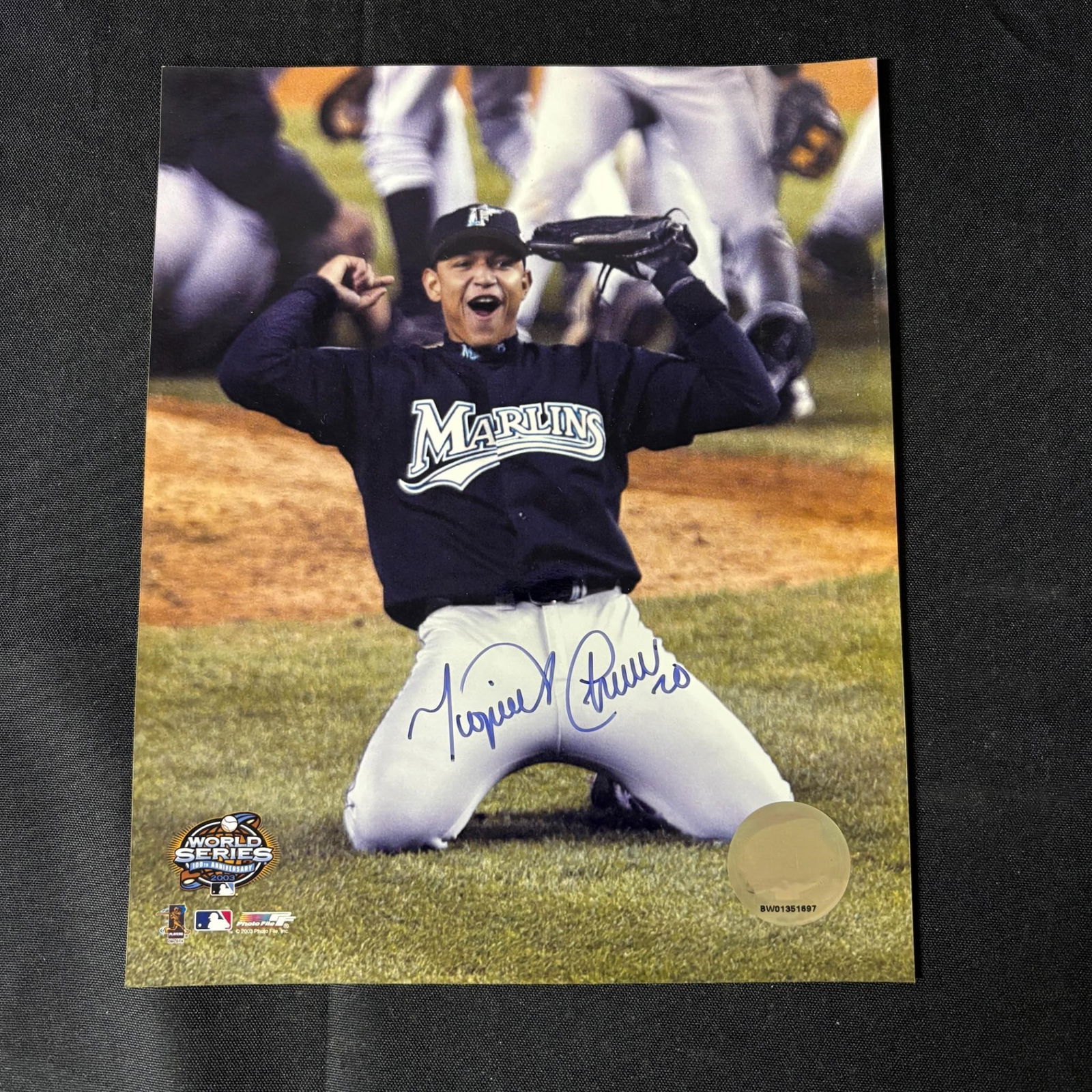 Miguel Cabrera Signed World Series Photo MLB Holo (1 of 2)