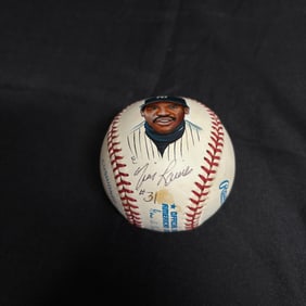 Tim Raines Signed Baseball, No COA