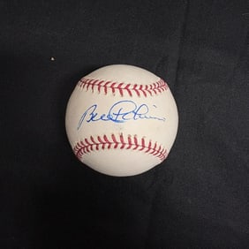 Bill Robinson Signed Baseball, No COA