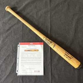Mark Dewey MLB Game Used Baseball Bat PSA/DNA