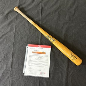 Glenn Davis MLB Game Used Bat PSA/DNA LOA