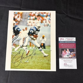Eric Dickerson Autographed Photo, JSA COA