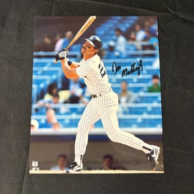 Don Mattingly Signed Photo, No COA