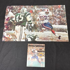 OJ Simpson Poster Magazines