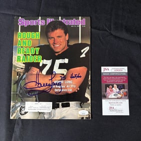 Howie Long Signed Sports Ill Mag, JSA COA