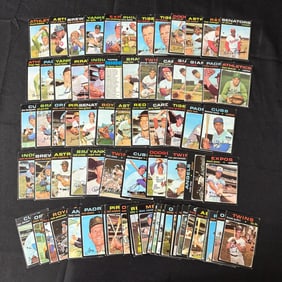1971 Topps Baseball Card Lot