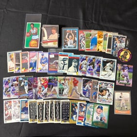 Baseball Card lot, Bobby Thomson Auto