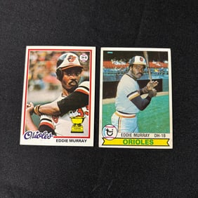 Eddie Murray 1970s Topps Baseball Cards