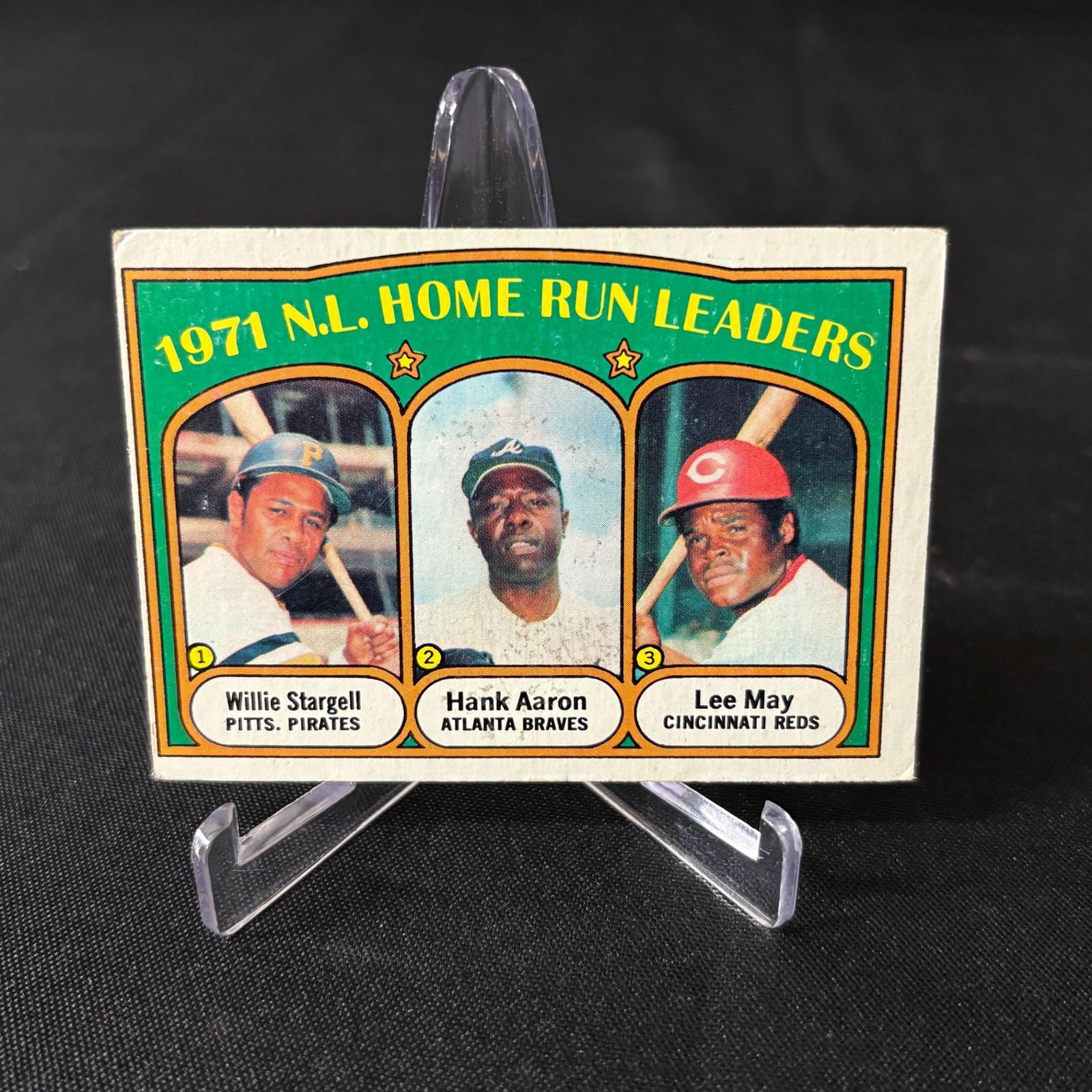 1971 Home Run Leaders, Aaron, Stargell, May (1 of 2)