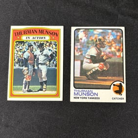 Thurman Munson Topps Baseball Cards