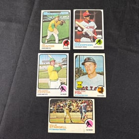 1973 Topps Baseball Cards, Fisk, Stargell