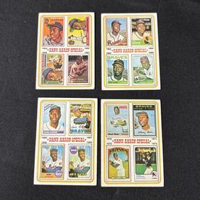 1974 Topps Hank Aaron Special Baseball Cards