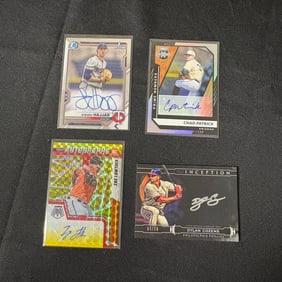 Autograph Baseball Card lot