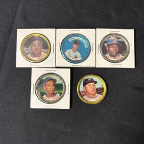 Mickey Mantle + 1964 Topps Coins
