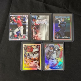 Shohei Ohtani Baseball Card lot