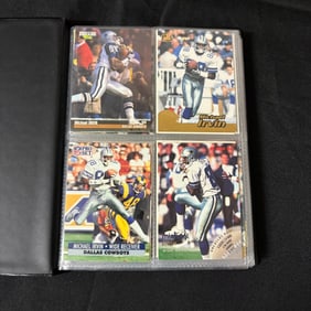 Dallas Cowboys Football Card Binder