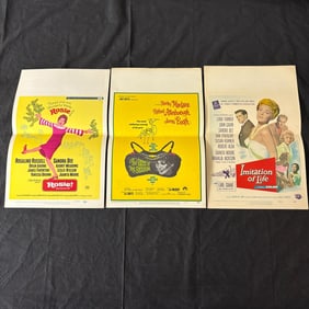 1959, 60s Original Movie Window Posters