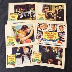Original 1960 Can-Can Lobby Cards Set of 8