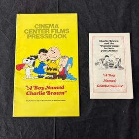 A Boy Named Charlie Brown Original Pressbook