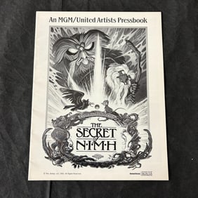 Secret of Nimh Original Movie Pressbook