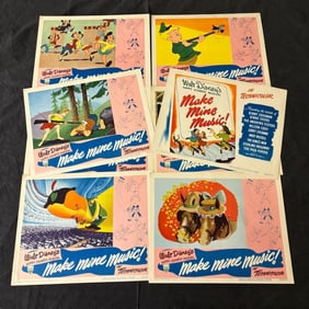 Make Mine Music Original 1946 Lobby Cards (8)