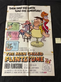 Man Called Flintstone Original 1966 One Sheet